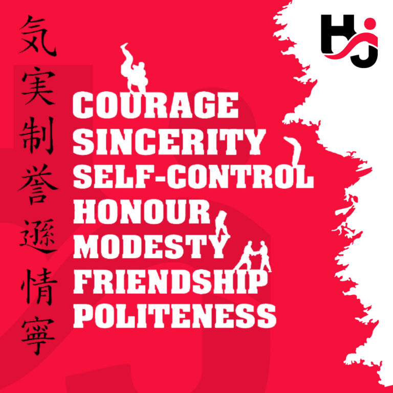 Harrow Judo Values 1080 x 1080px Square Graphic